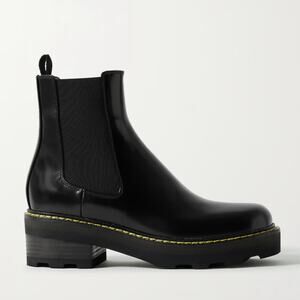 Gabriela Hearst Black Jil Boots patent leather black size 37